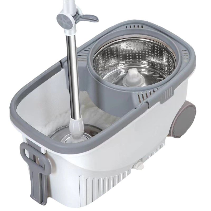 铁迅免手洗旋转拖把套装D50 套