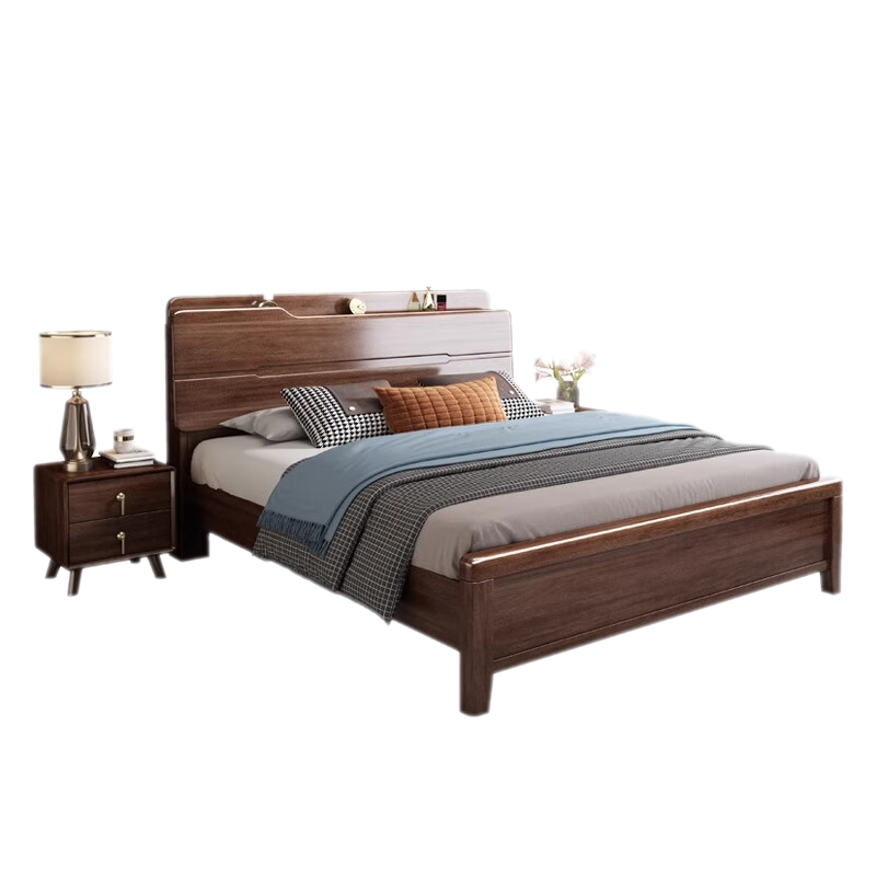 合祥源 实木床 2000*2200*1080mm QX-C27 张