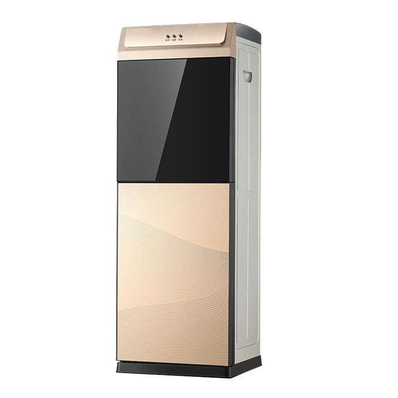 纳丽雅((Naliya)饮水机家用立式冷热小型台式宿舍办公室冰温热制冷开水机_简洁白前置开关_温热