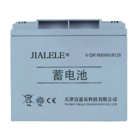 JIALELE 蓄电池 6-QW-80(600)/R12V 个