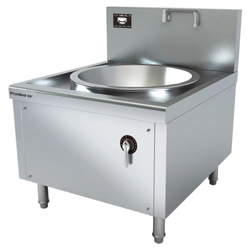 烹巅(Poondear)商用电磁大锅灶 学校食堂酒店单位大锅灶炒炉灶 电磁单头大锅灶 90 PDC-D900-E125