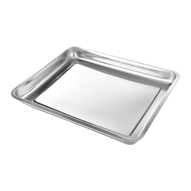 山水本色 加厚304不锈钢方盘蒸饭盘 60*40*2cm 个