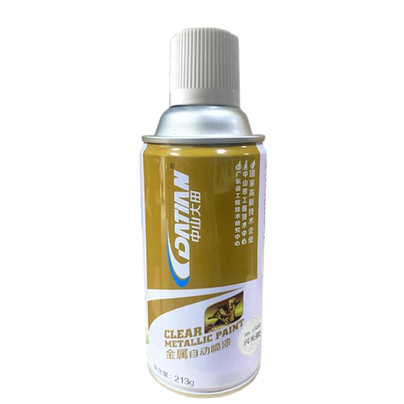 中山大田金属自动喷漆闪光银 213g/瓶