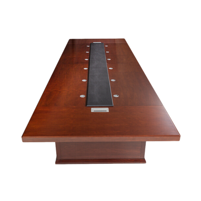 逐鹿中原5.8米会议桌木皮油漆会议台会议长桌办公桌FD974会议室5.8米洽谈桌