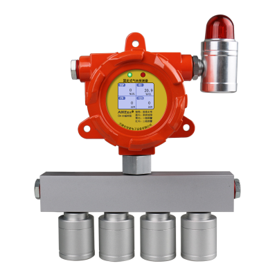 爱克EM-50在线式气体探测器可燃气氧气有毒有害气体固定式检测报警器 四合一(Ex+O2+CO+H2S)