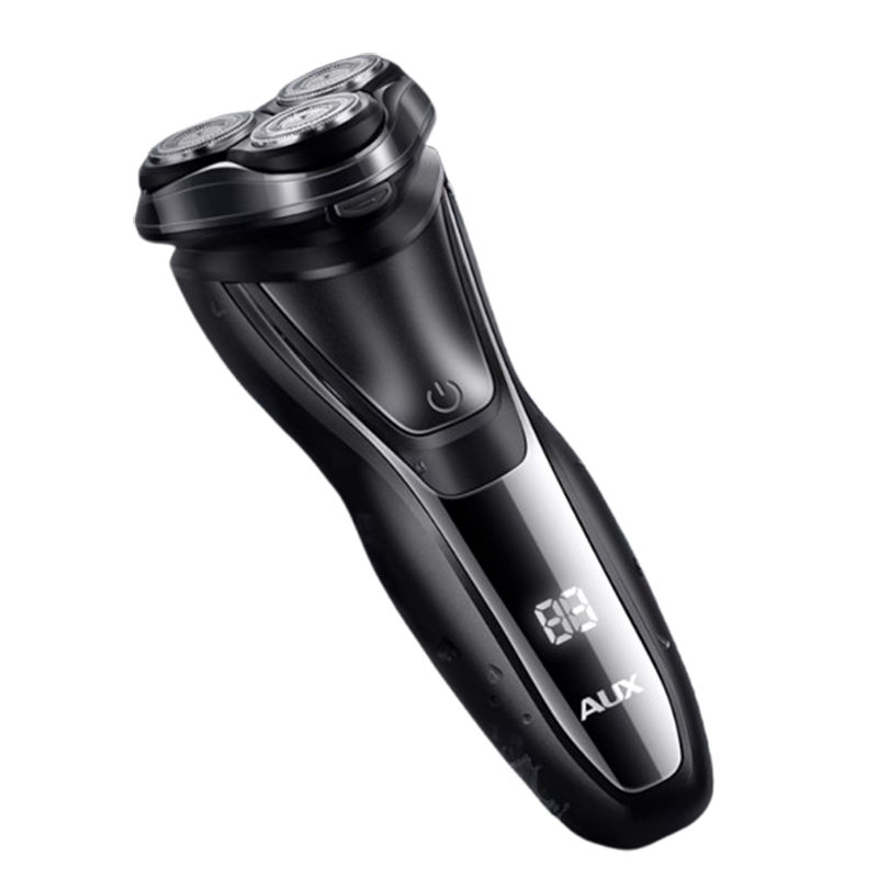 奥克斯(AUX)剃须刀男士电动刮胡刀胡须刀快充电式智能刮胡子刀