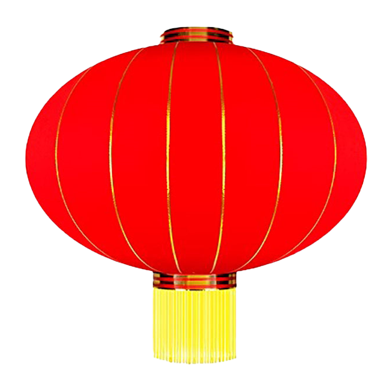 复岚 植绒灯笼 40*30cm/个