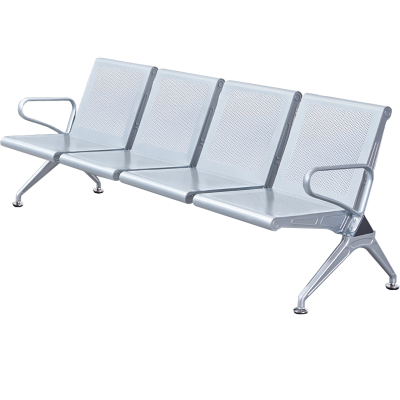 晋舰 钢制排椅机场椅加固加厚医院长椅候诊椅连排输液等候椅 A款四人位