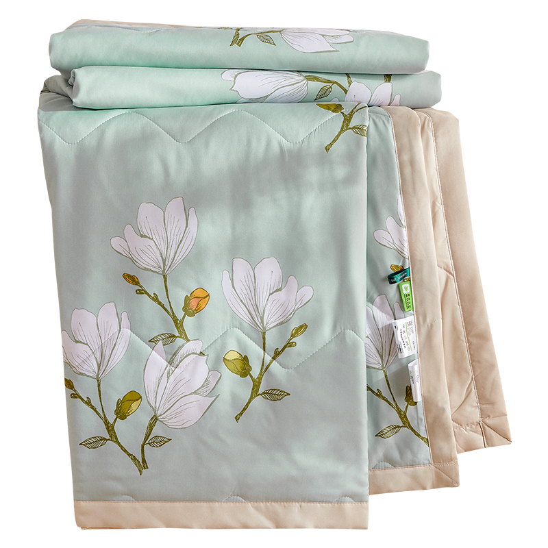 雅鹿 磨毛印花夏被