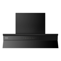 海尔油烟机CXW-358-E900C50小巧超薄机身28m/min飓风强吸 1200Pa大风压