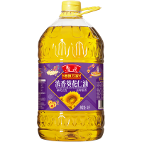 鲁花 香飘万家浓香葵花仁油 4L