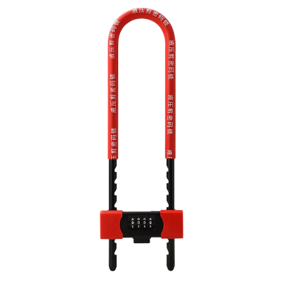 鸣扬一赫 U型密码玻璃门锁 410mm 个