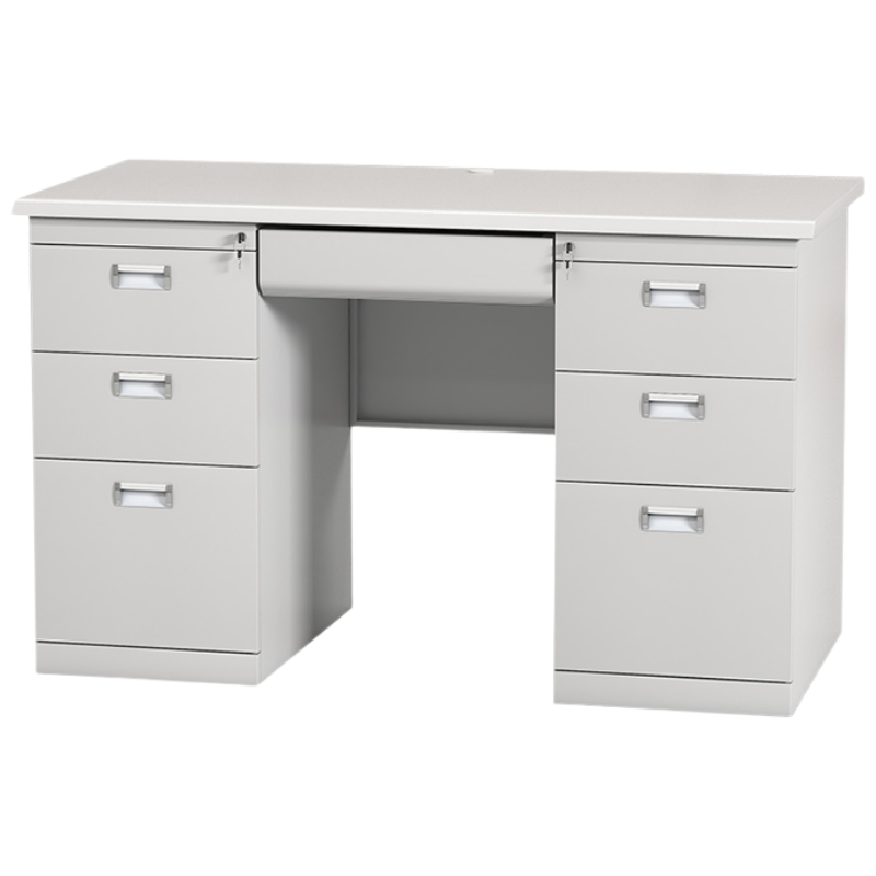 臻远ZY5020606G 钢制办公桌1.4米 张