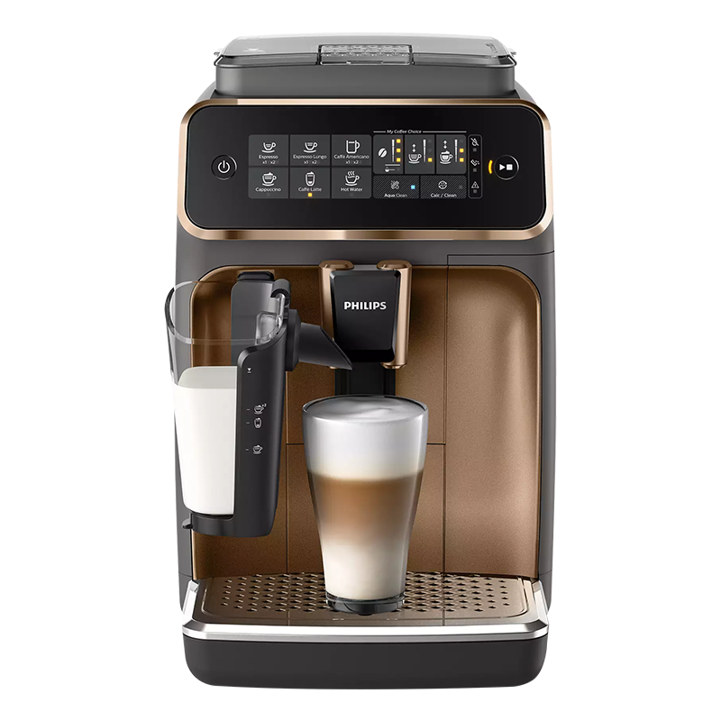 飞利浦(Philips) 咖啡机 家用意式全自动现磨咖啡机 Lattego奶泡系统 5 种咖啡口味 EP3146/72