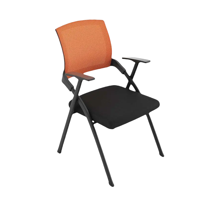 豫庄德培训椅橙色把