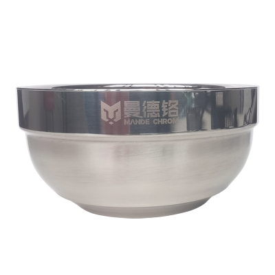 曼德铬304不锈钢碗13CM一个
