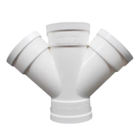 盛京联硕 PVC排水斜四通 公称内径75*50mm 个