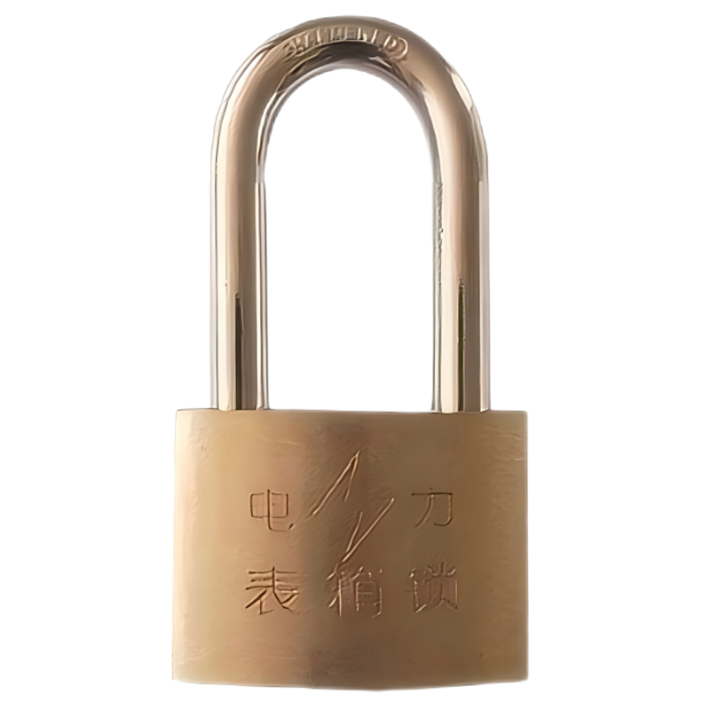 圣一智控 SY30mm-40mm 镀锌锁梁铜十字锁(计价单位:个)黄色