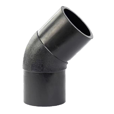 盛京联硕 PE对接弯头国标45度弯头 L225*45°(承压1.6Mpa)个