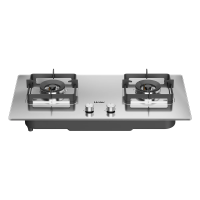 海尔燃气灶JZT-Q2GE2(12T)双灶家用 天然气不锈钢灶具 5.2kw纯蓝火焰 65%热效易洁耐高温 台嵌两用
