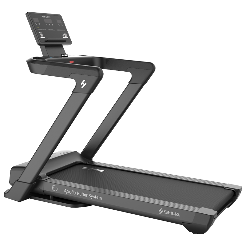 舒华跑步机E7家用阿波罗减震爬坡折叠智能走步机健身器材炫彩屏版T399H