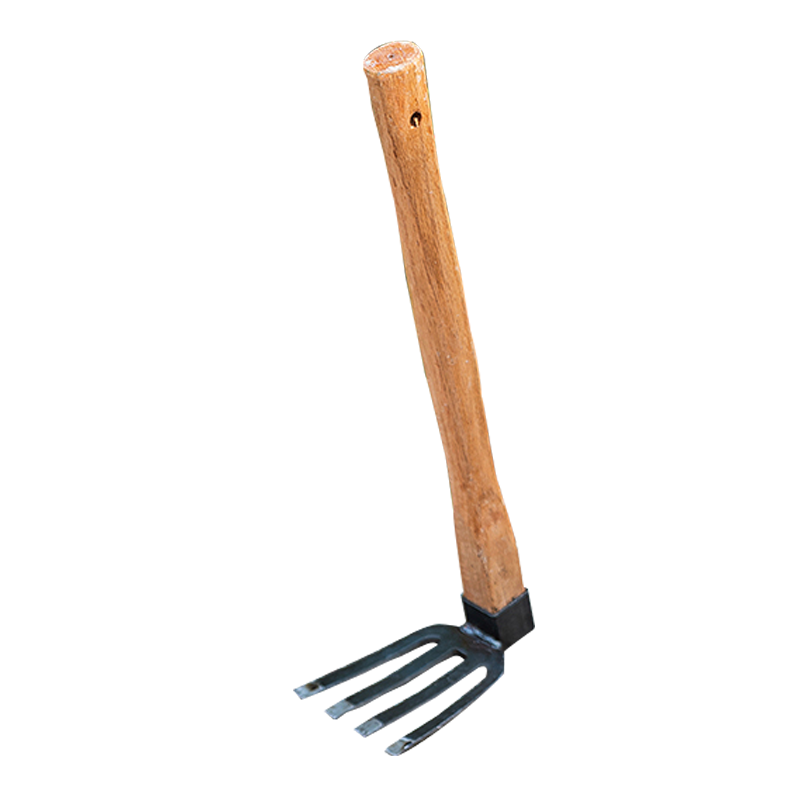 玉龙兴跃 木柄四齿锄头 11*8.5*37.5cm 个