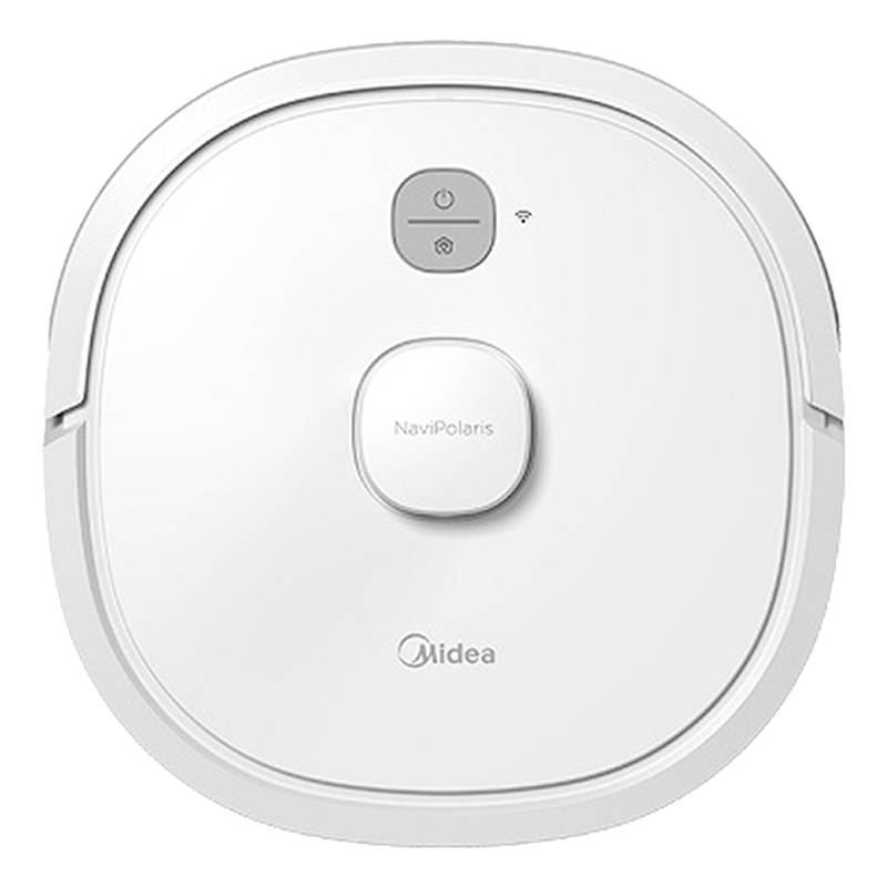 美的(Midea)M6扫地机器人 激光导航 智能规划路线 吸扫拖一体 智能互联 家用吸尘器扫地机 极地白