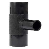 盛京联硕 PE对接异径三通 T110×50对接式(承压1.6Mpa)个