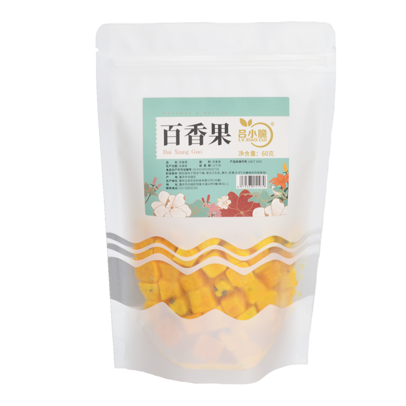 吕小脆 百香果 60g/袋