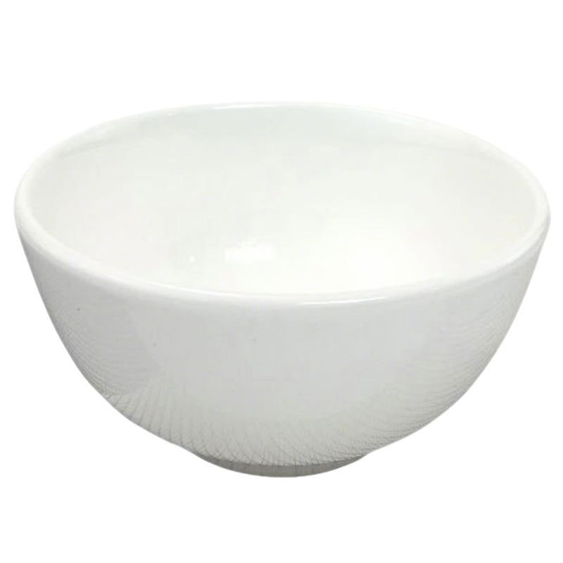 哈铁亿农 陶瓷纯白碗米饭碗6寸/个