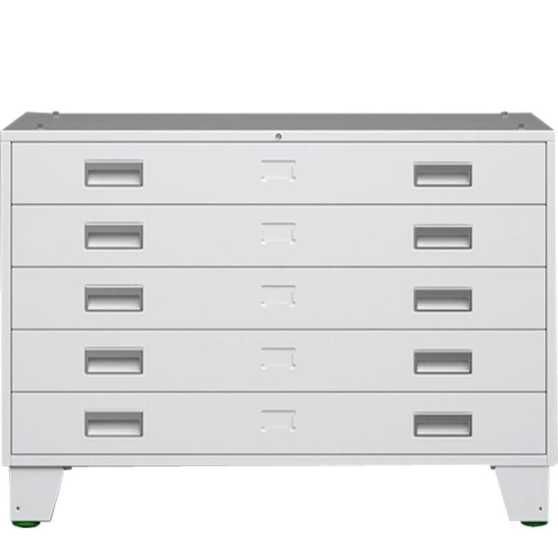 晋舰底图柜资料储存柜工程图纸柜底图储物柜多层抽屉柜 1号单层带轮子