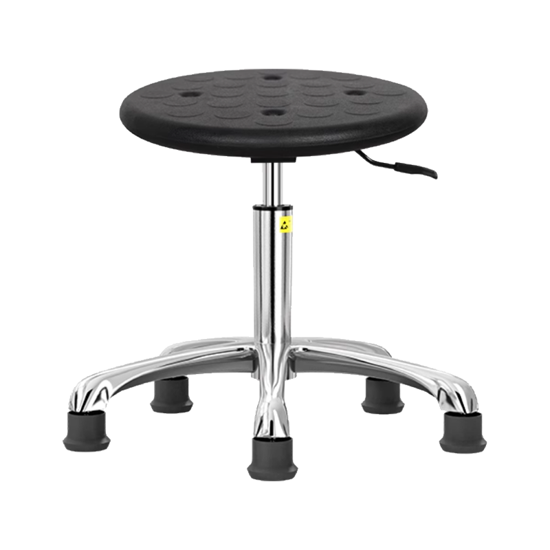 臻远ZY-7941 防静电椅子车间流水线升降椅子 38-52cm铝合金五星脚