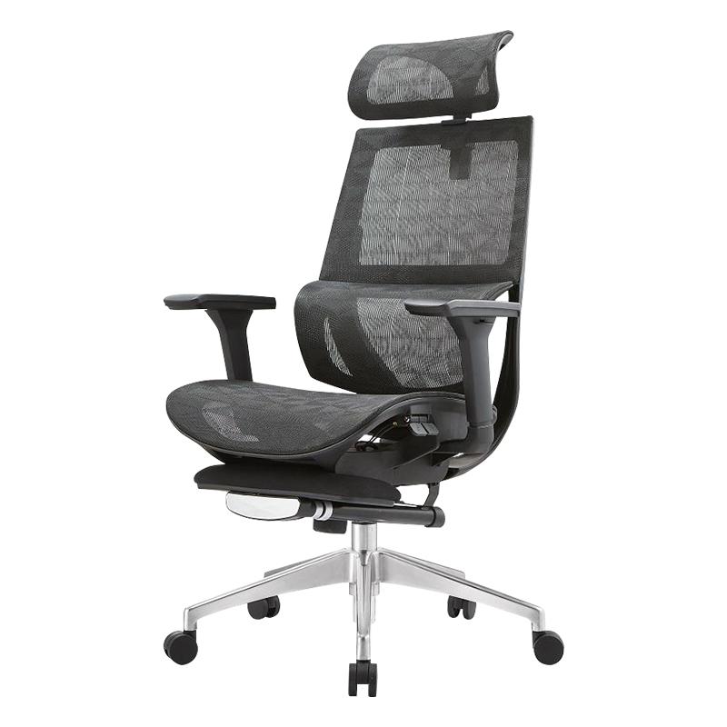 臻远 ZY-6679 办公椅人体工学网面转椅撑腰护颈电脑椅午休椅电竞椅