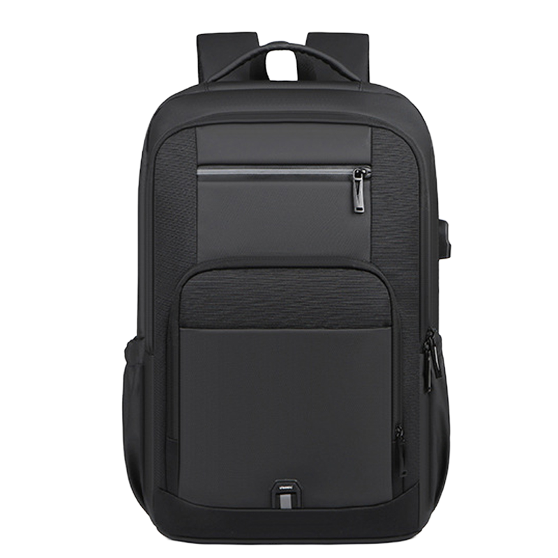 漫山 商务双肩包男防水电脑背包男士17寸大容量学生书包旅行包MS-2215(个)