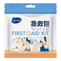 海氏海诺 6件组急救包出差旅行一次性皮肤伤口消毒护理应急包医药包组合