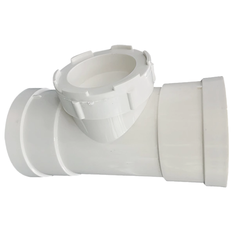 云型巨 PVC排水管检查口 pvc排水管配件检查口立检口 200mm 单位:个