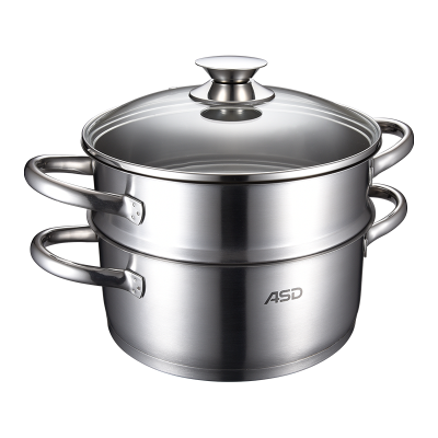 爱仕达(ASD)不锈钢复底汤蒸多用锅ZS22L1TG