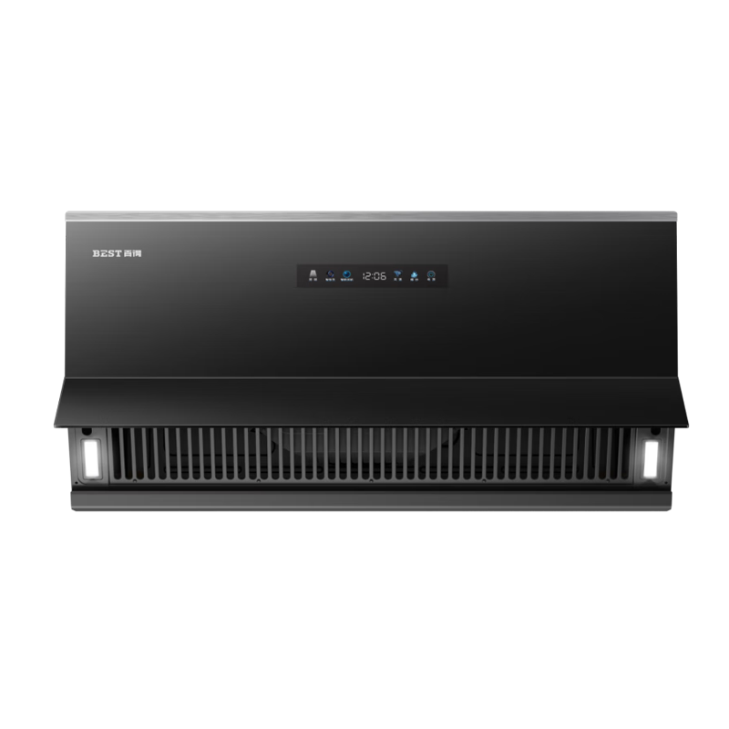 华帝旗下百得 超薄家用侧吸烟机近吸抽油烟机 变频大吸力25立方风量挥手智控脱排烟机 CXW-250-E806