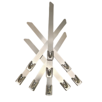 巡津捷304不锈钢扎带园林户外捆绑固定自锁式扎带 4.6*400mm 20根 BZD-46400 不锈钢