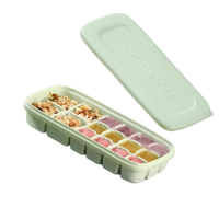 软硅胶自制冰块模具家用按压冰格食品级辅食冰盒制冰神器8177