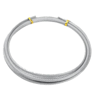 正铎泰 涂塑钢丝绳 包塑镀锌钢丝绳 8mm /米