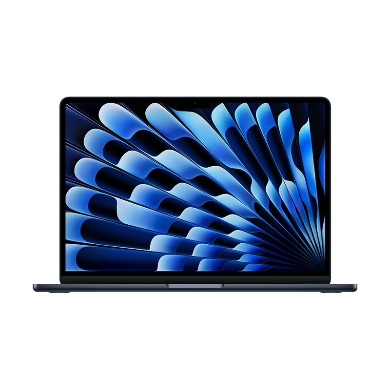 Apple/苹果 2025 款MacBookAir15英寸 M4芯片 16G 256G 午夜色轻薄笔记本电脑