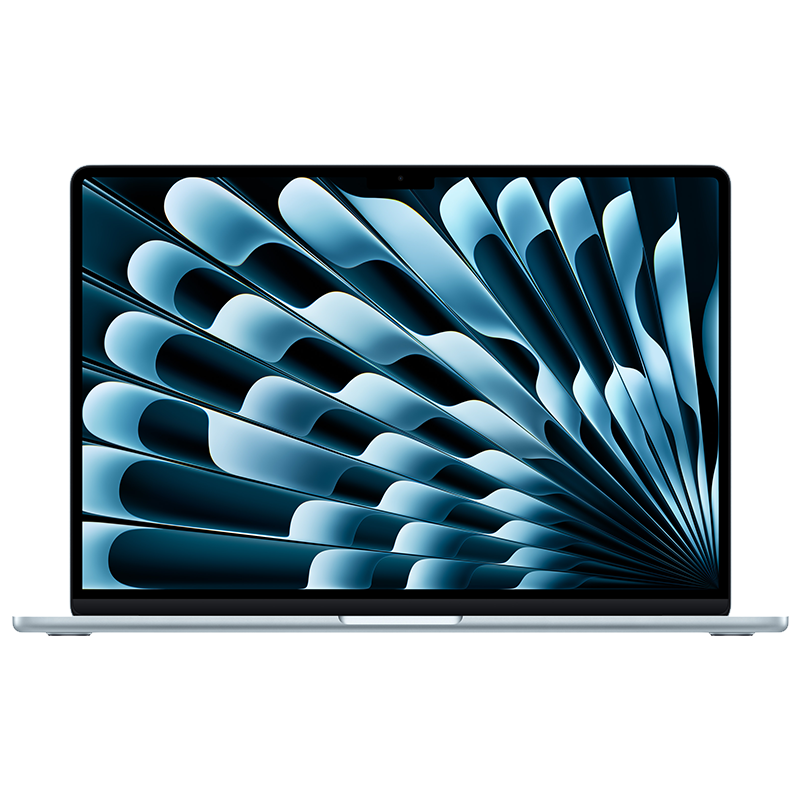 Apple 2025款 MacBook Air 15英寸 M4(10+10核) 24G 512G 天蓝色