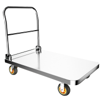 欧家隆不锈钢推车90cm台