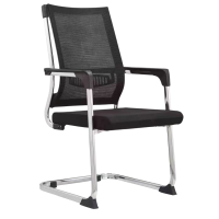 荣腾锦越 弓形网椅 会议椅 黑色 把