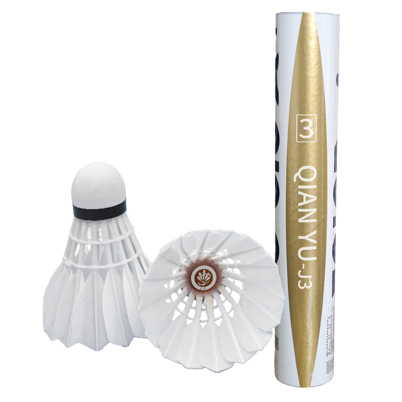 虔羽 耐打初中级训练羽毛球J3 桶