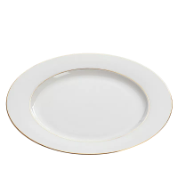 北国风光骨瓷盘碟镶金 TS-BC-10英寸平盘 个