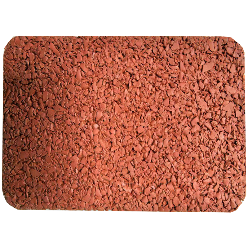 鑫翰霖 EPDM彩色颗粒运动地胶步道10mm /平米