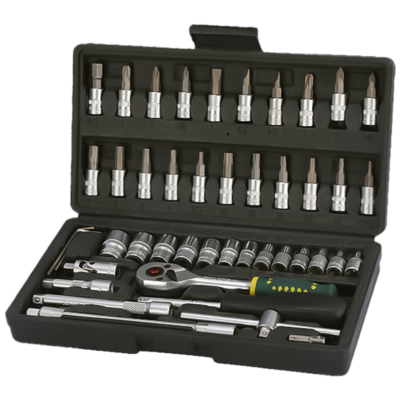 户美佳欣 棘轮扳手套筒工具组套装 46件/套