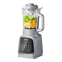 美的(Midea)破壁机家用1.75L可拆洗 低音降噪多功能全自动豆浆机 预约加热榨汁机辅食机PB10G3-075